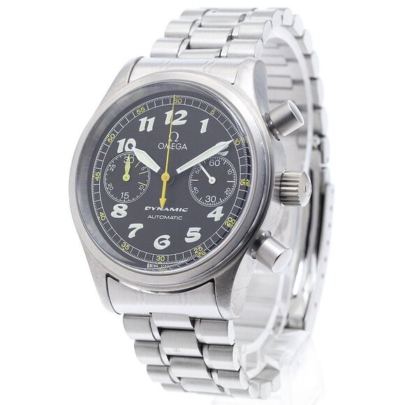 OMEGA dynamic 5240.50 Chronograph black Dial Automatic Men's Watch - Picture 1 of 11